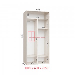 1000x600x2250 ЛЮКС