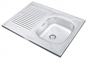 МОЙКА СТАНДАРТ STL 800.600 НАКЛАДНАЯ UKINOX ТОЛЩИНА 0.6 ММ ДЕКОР